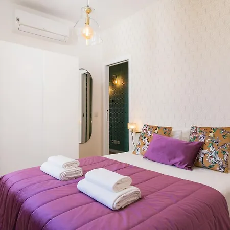 Jp38 - Dowtown Perfect Gem 2 Bdr + 2 Bath, Bright Flat! Lisbon