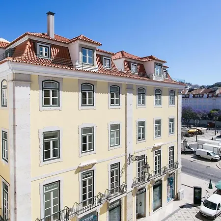 Jp38 - Dowtown Perfect Gem 2 Bdr + 2 Bath, Bright Flat! * 리스본